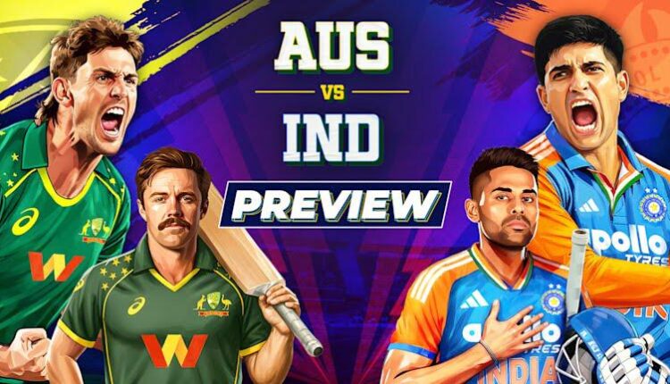 IND vs AUS T20 Series 2025