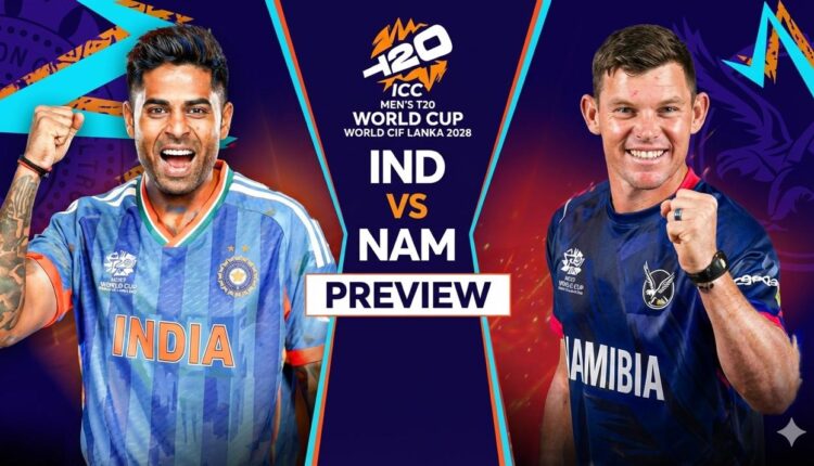ICC T20 World Cup: India vs. Namibia